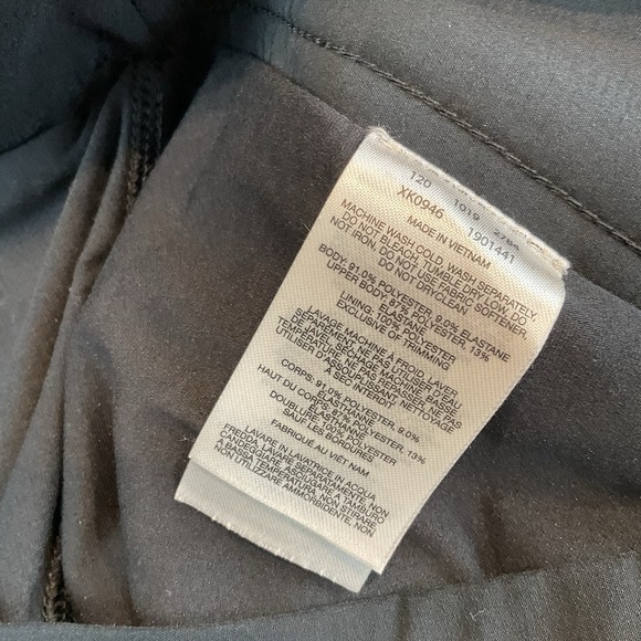 Columbia Skort Womens M Black Pull On Zipper Front Pockets A-Line Golf Tennis - Picture 8 of 12